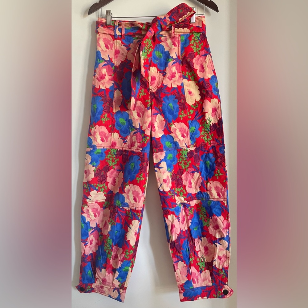 Zara floral balloon pant